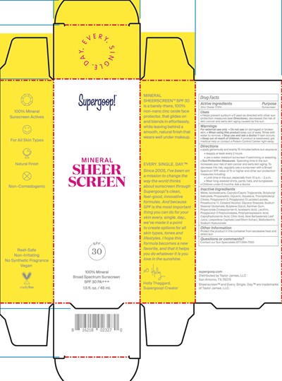 Mineral Sheer Skin (Mineral Sheerscreen Spf 30 1.5 Fl. Oz)